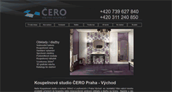 Desktop Screenshot of cero.cz