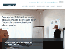 Tablet Screenshot of cero.fr