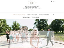 Tablet Screenshot of cero.hu